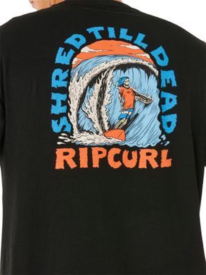 Футболка Rip Curl 26 SHRED TIL TEE BLACK M(р), M