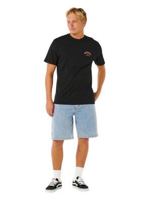 Футболка Rip Curl 26 SHRED TIL TEE BLACK M(р), M