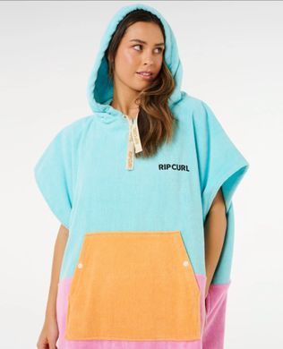 Пончо Rip Curl 26 PREMIUM SURF HOODED TOWEL LIGHT SEA BLUE