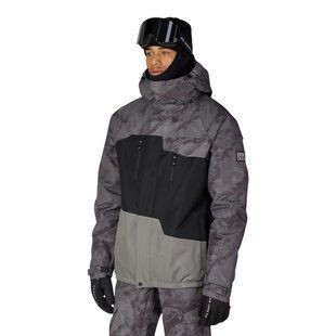 Куртка 686 26/27 MNS Geo Insulated Jacket Charcoal Hemisphere Colorblock L(р), L