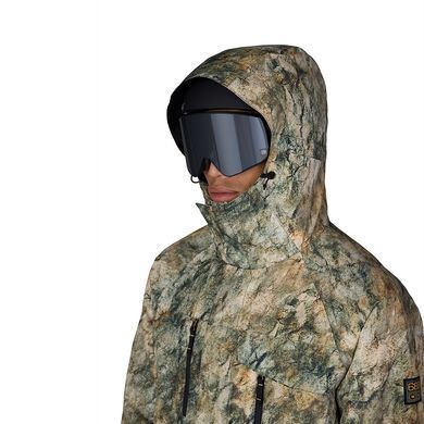 Куртка 686 26/27 MNS Geo Insulated Jacket Khaki Grunge Colorblock L(р), L