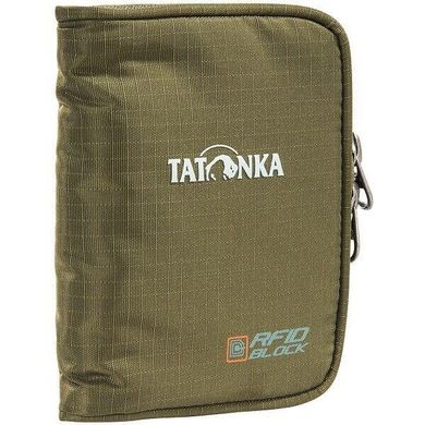 Гаманець Tatonka - Zip Money Box RFID B Black (TAT 2946.040), Olive