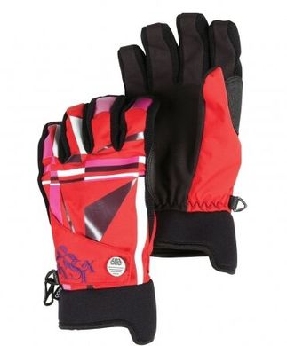 Рукавички 686 FRACTURE PIPE GLOVE RED FRACTURE, L