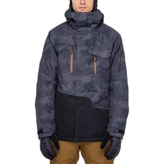 Куртка 686 22/23 Mns Geo Insulated Jacket Black Camo Clrblk, XL