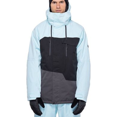Куртка 686 22/23 Mns Geo Insulated Jacket Icy Blue Clrblk, M