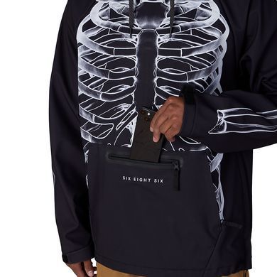 Худі 686 26/27 MNS Waterproof Hoody White Xray L(р), L