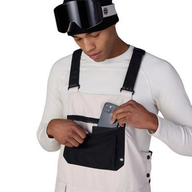 Напівкомбінезон 686 26/27 MNS Hot Lap Insulated Bib Limestone Khaki Colorblock L(р), L