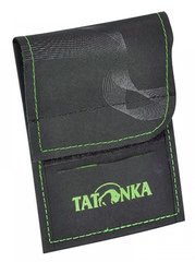 Кошелек Tatonka - HY Neck Wallet, Black/Bright Blue (TAT 2883.238), Black/Bamboo
