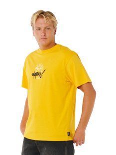 Футболка Rip Curl 26 INNER VISIONS ROTTEN SUN TEE ROYAL YELLOW M(р), M