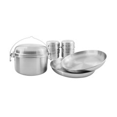 Набор посуды Tatonka - Picnic Set II, Silver (TAT 4140.000), Silver