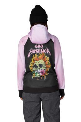 Худі 686 26/27 Wmns Metallica Bd Flc P/O Hoody Metallica Black L(р), L