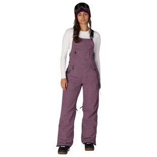 Напівкомбінезон 686 26/27 Wmns Black Magic Insulated Bib Black Plum Grid Corduroy L(р), L