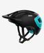 Шлем велосипедный POC - Axion SPIN ,Matt White, XS/S (PC 107321022XSS1), Uranium Black/Kalkopyrit Blue Matt, M/L