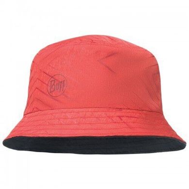 Панама Buff - TRAVEL BUCKET HAT collage red-black S/M (BU 117204.425.20.00)