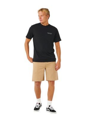Футболка Rip Curl 26 VAPORCOOL SEARCH PEAK TEE BLACK XL(р), XL
