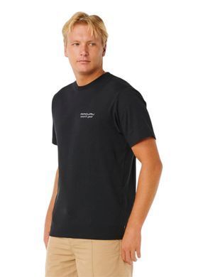 Футболка Rip Curl 26 VAPORCOOL SEARCH PEAK TEE BLACK XL(р), XL