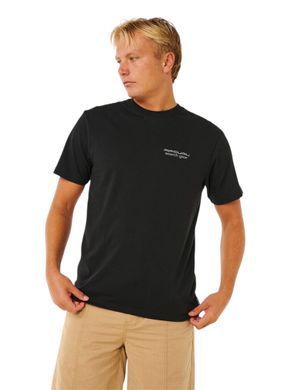 Футболка Rip Curl 26 VAPORCOOL SEARCH PEAK TEE BLACK XL(р), XL