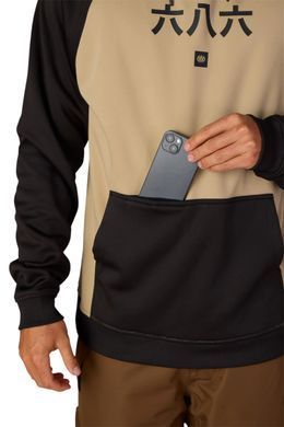 Худі 686 26/27 Mns Bonded Fleece Hoody Khaki Colorblock L(р), L