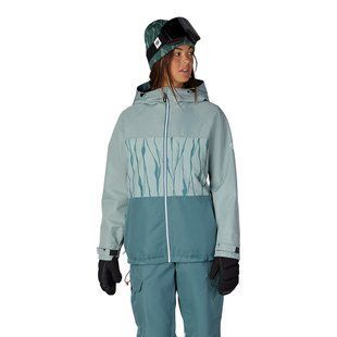 Куртка 686 26/27 Wmns Athena Insulated Jacket Dusty Marine Colorblock L(р), L