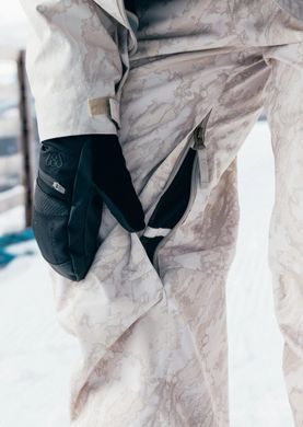Напівкомбінезон 686 26/27 Wmns Regalia Bib Limestone Scratch Camo L(р), L